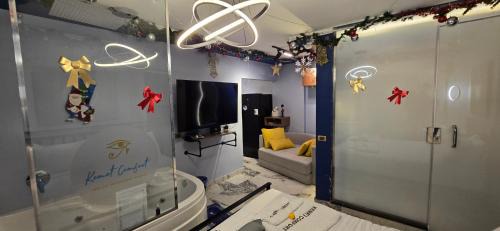 Heliopolis Apartment | 1BD Studio Jacuzzi Free pick-up 5min to Cairo Airport, Massager, appartement, hotel, Sheraton Al matter