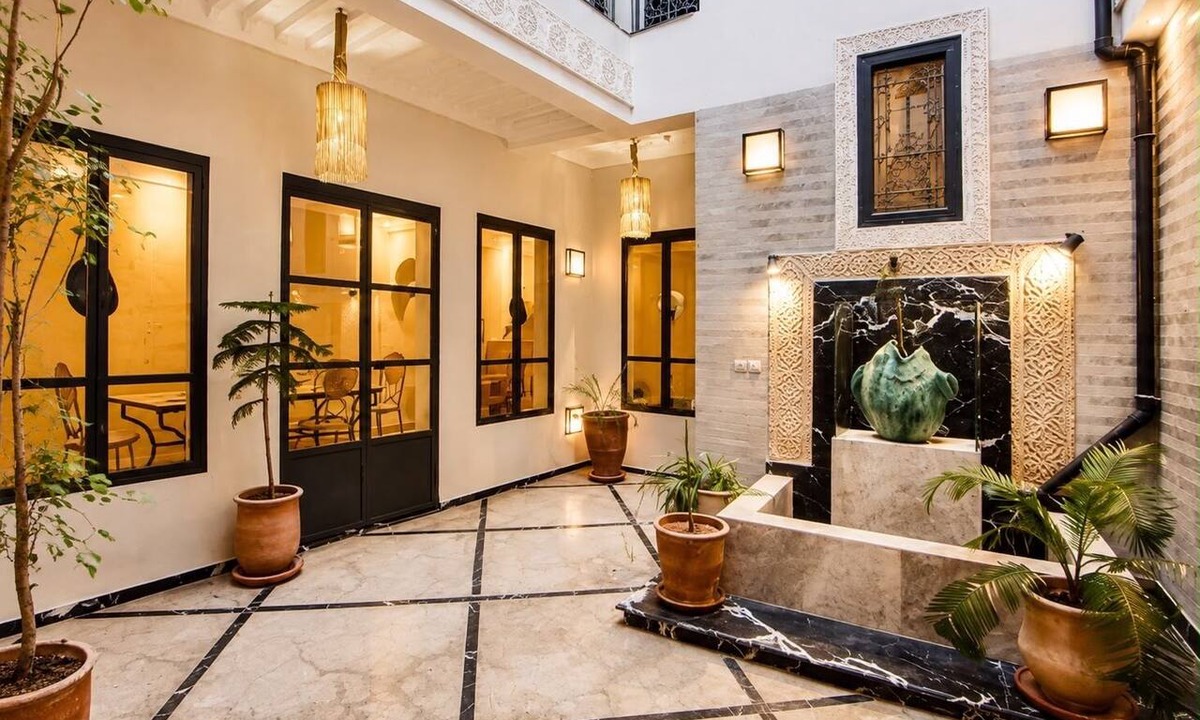 Sidi Bou Amar House | 2-bedroom riad in enchanting Marrakech with cool AC breeze