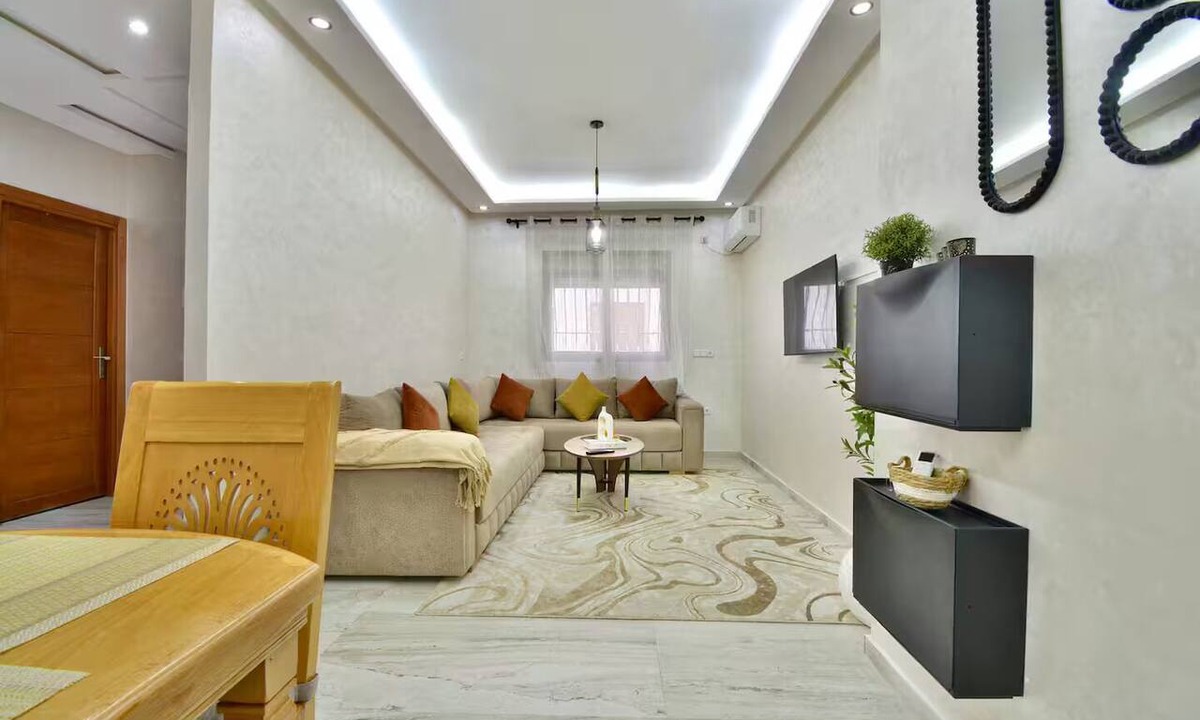 Targa Apartment | Appart moderne et chaleureux près de Guéliz- Fibre