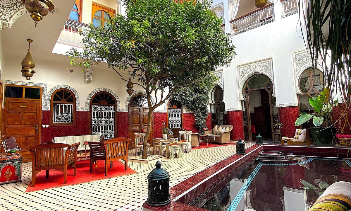 Mechouar-Kasbah House | Beautiful riad exclusively in Marrakech, "Riad La Perle Rouge"