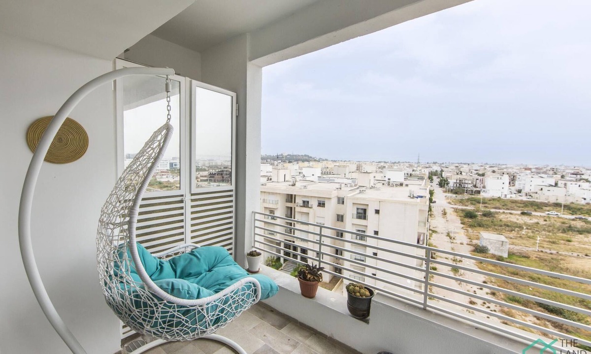 Jardins De Carthage Apartment | Brand new & Spacious 1bd apt with city view