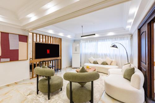 Zamalek Apartment | Cairo Homes Modern 3BR Apartment in Zamalek