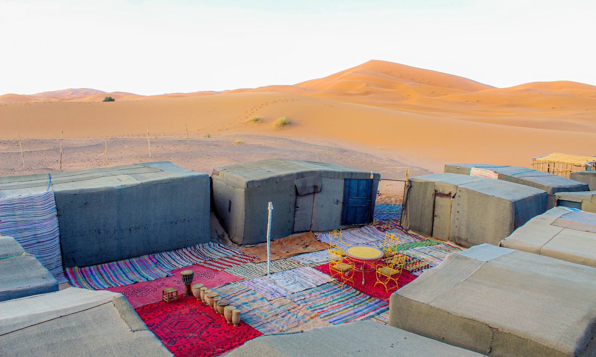 Hassilabied RV Rental | Campsite. Where you are you going to spend your nights in desert.