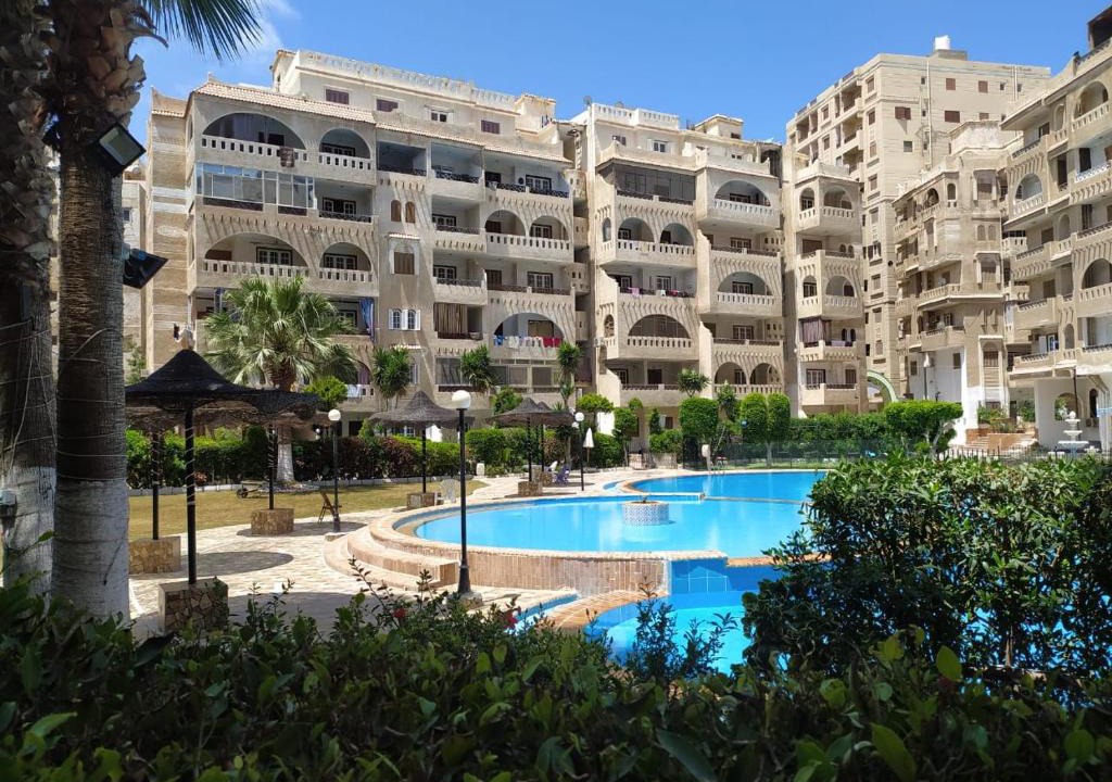 Al-'Amriyah Apartment | Chalet with pool view At Al Nakhil resort