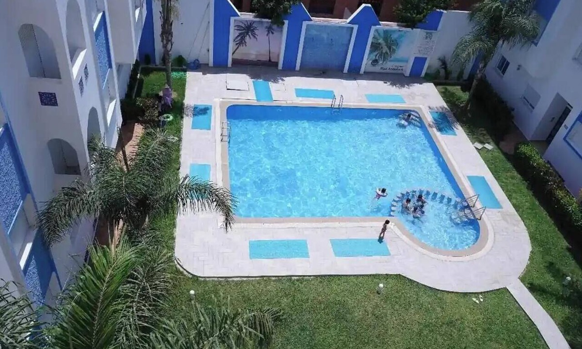 Martil Apartment | Charming 2-Bedroom Apartment with Garden View in Martil