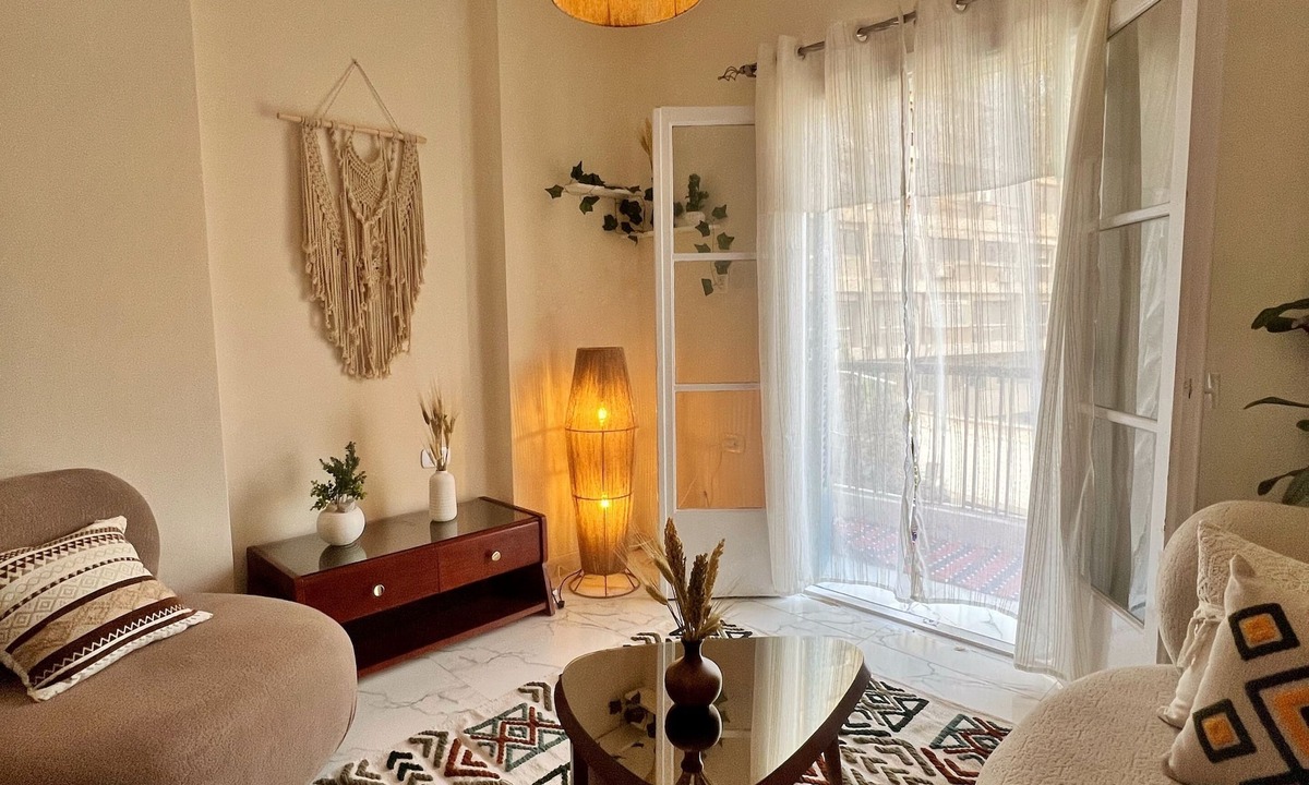 Qasr an-Nil Apartment | Cosy Bohemian apartment in the center of Cairo - 2 bedrooms - Balconies