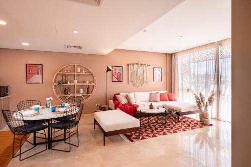 El Gouna Apartment | Earthy & Tranquil 1 BDR Mangroovy Free Pool & Beach Access