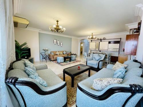 Al Rehab Apartment | Family-Friendly 3BR Apartment in Rehab City