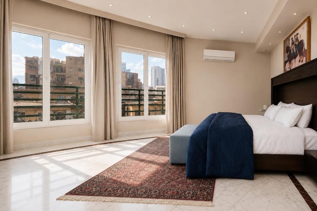 Qasr an-Nil Apartment | High-Ceiling Iconic khan Walk to Tahrir & AUC
