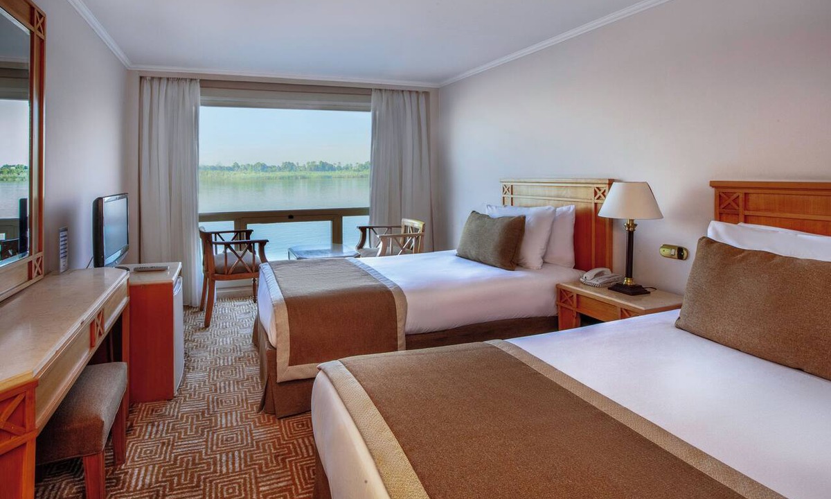 Nile River Luxor Boat Rental | JAZ Crown Emperor Nile Cruise - Every Thursday from Luxor for 07 & 04 Nights - Every Monday from Aswan for 03 Nights
