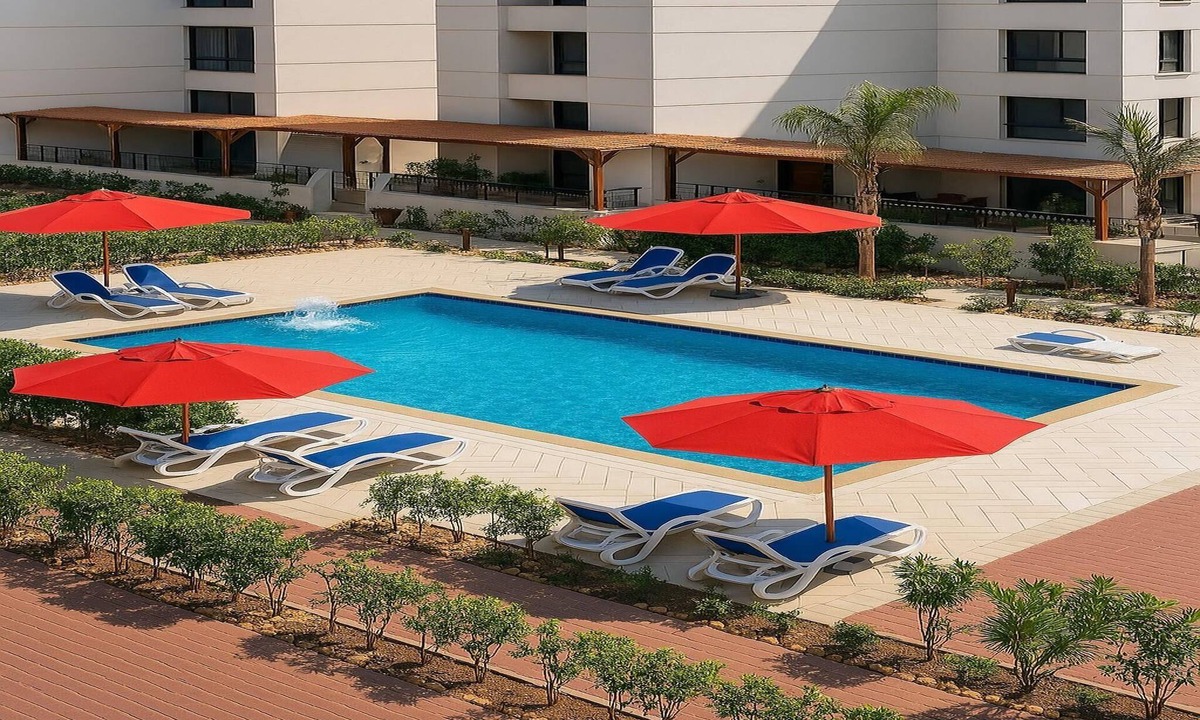 Al-Manasrah Ski Chalet | Luxurious Chalet with Ocean Views in Port Said