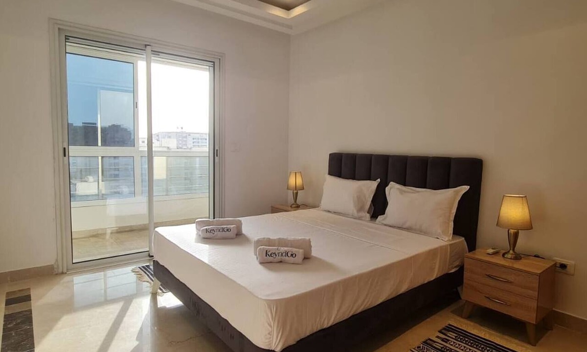 Ain Zaghouen Nord Apartment | Luxurious 3-Bedroom Apartment in Heart of Tunis