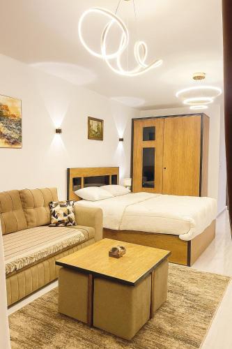 Al Mamsha El Seyahi Resort | Luxury Studio Pool & Free Private Beach, Close to Airport