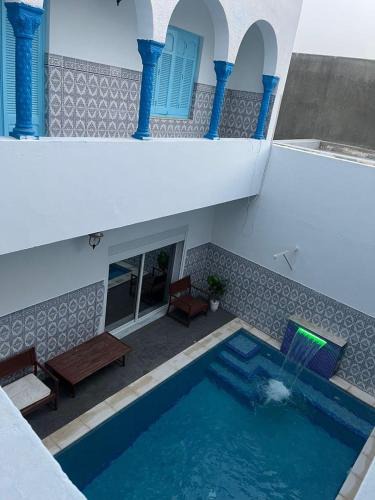 Rejiche House | maison avec piscinne 350 m de la plage