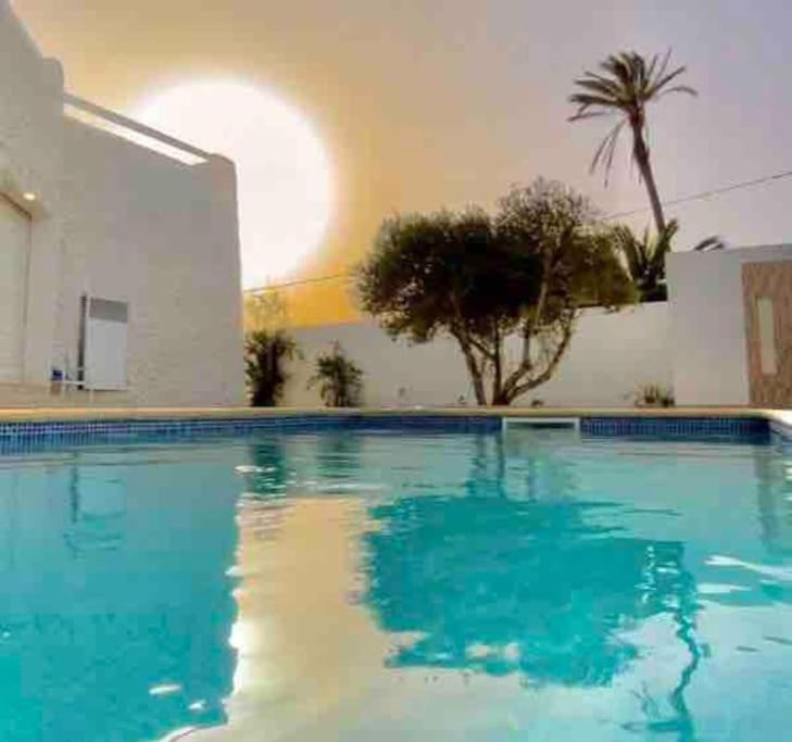 Mezraia Villa | Maison Mennana à 5 min à pieds de la plage Ulysse