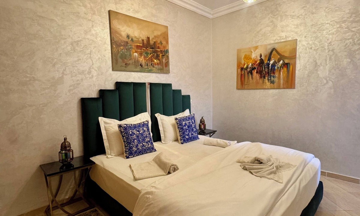 Menara Apartment | Marrakech appartamento per famiglie,coppie sposate smart working