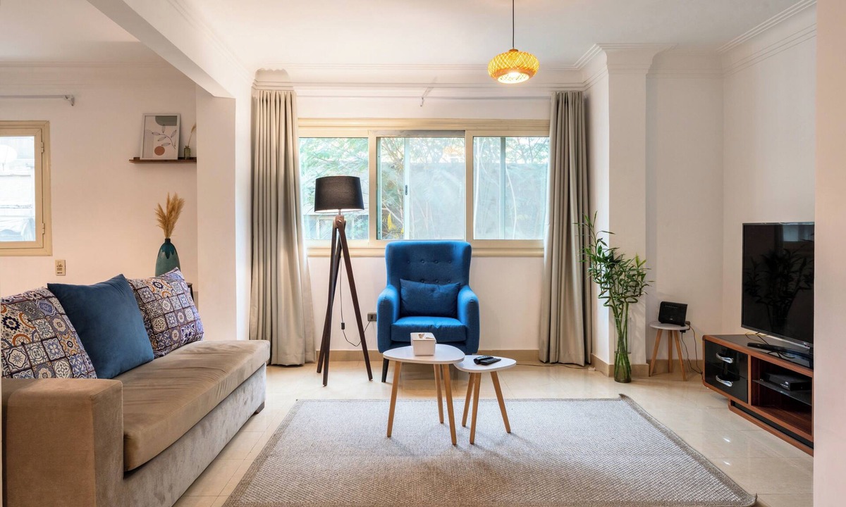 Zamalek Apartment | Modern Lodge | Steps from the Nile Promenade – Cafés, Dining & Scenic Walks