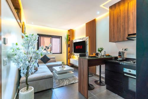 Gueliz Apartment | Modern Luxury Apartment one bedroom