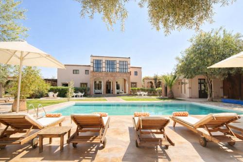 Chwiter House | Portes de Marrakech, Piscine Chauffée & Jardin