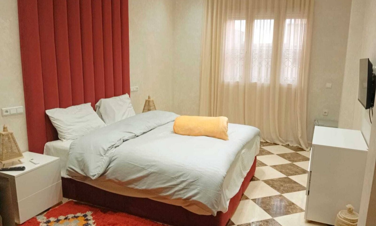 Lagouassem Apartment | Spacious 2BR Apartment, Quiet Area, Ac & Free Parking – Near Marrakech