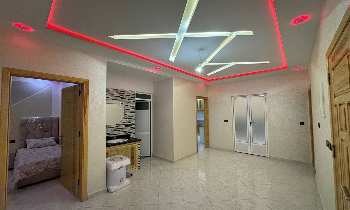 Oujda Apartment | Spacious 3BR,135m² ,Balcony & Garden View