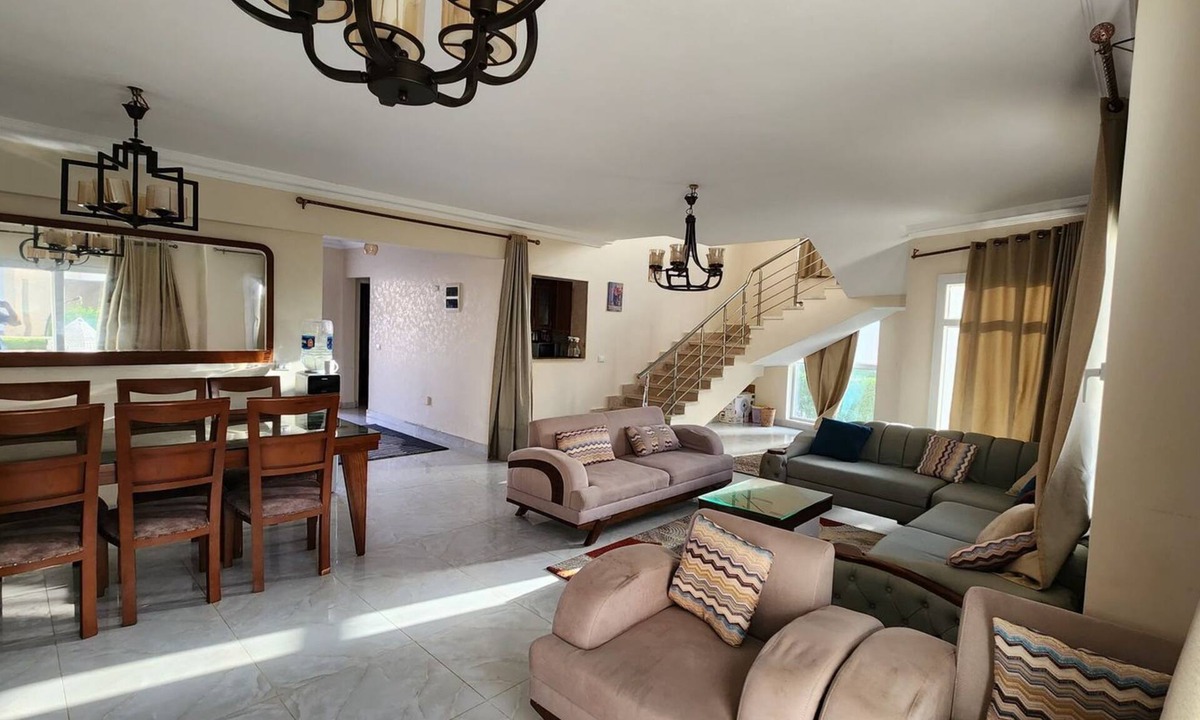 Sidi Abd El-Rahman Villa | Spacious 5-bedroom villa in lovely Marseilia beach 4 with AC