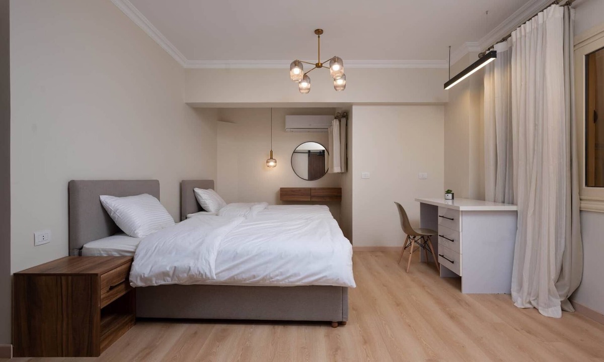 The 5th Settlement Apartment | Studio 107 – 2Bed Apartment, Comfortable Studio in Belvira Residence New Cairo