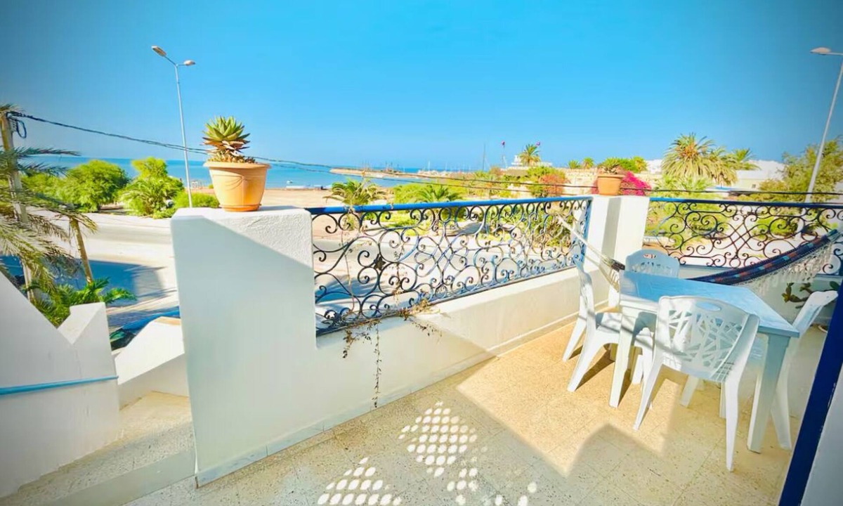 Houmt Souk Apartment | "Stunning Sea View Apartment with 2 Bedrooms & Prime Location"