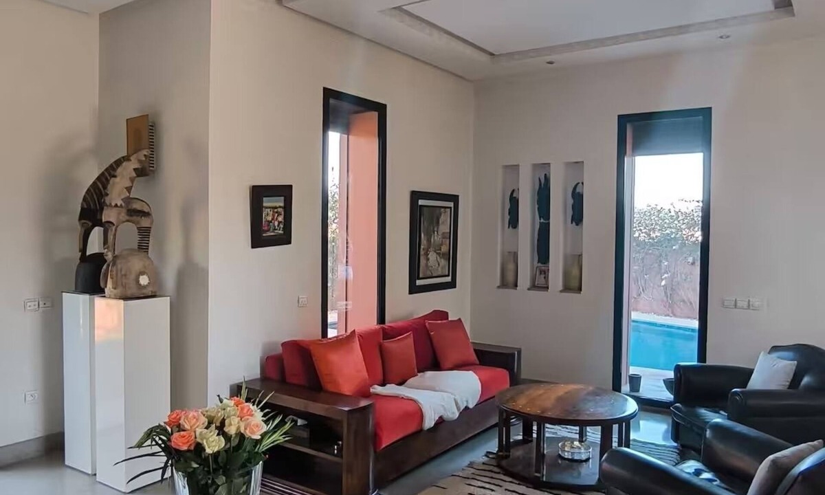 Mouassine Villa | Superb villa with private swimming pool, children's cabin
