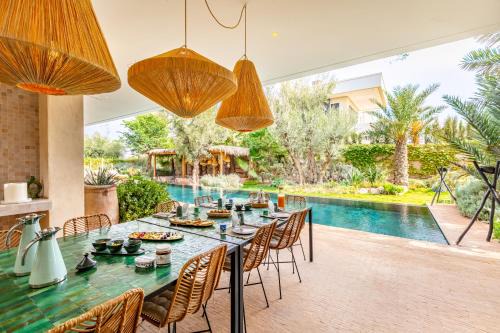 Marrakech Villa | Villa Aila Elegant 6 Bedrooms Spa, Cinema Pool