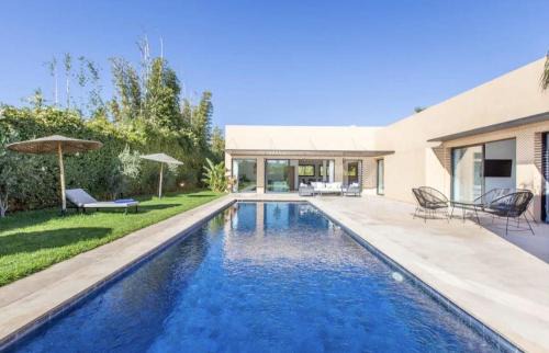 El Aggada Villa | Villa Atlas piscine chauffee sans vis a vis