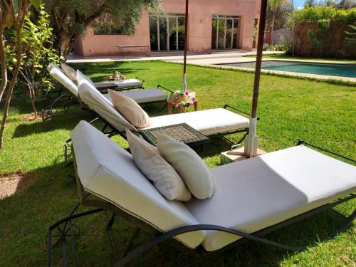 Tnine Ourika Villa | Villa Azuréa with pool 4 bedrooms and 2 living rooms