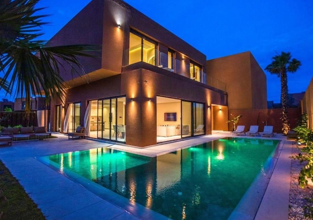 El Makina Villa | Villa Fellicia Marrakech, 5 suites, piscine, hammam vue sur golf