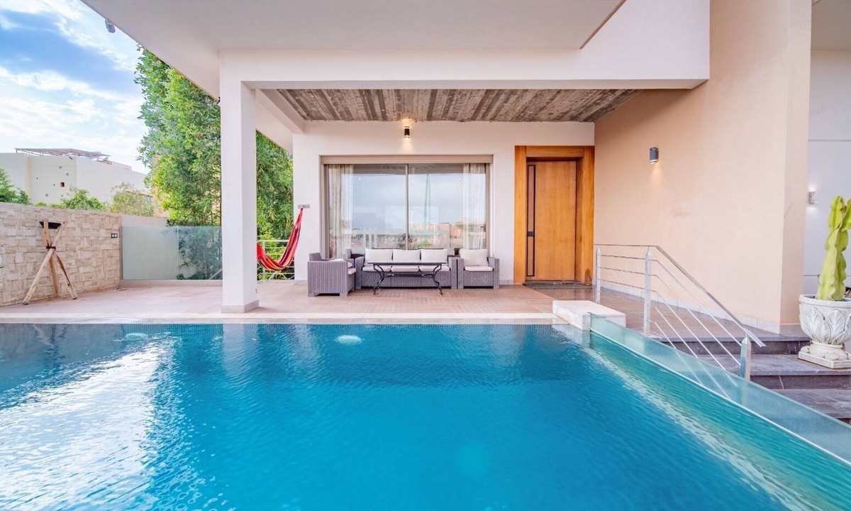 Arset El Bilk Villa | Villa Moderne Plein Avenue M6 Piscine 6ch/12 Personnes. À Côté des Malls