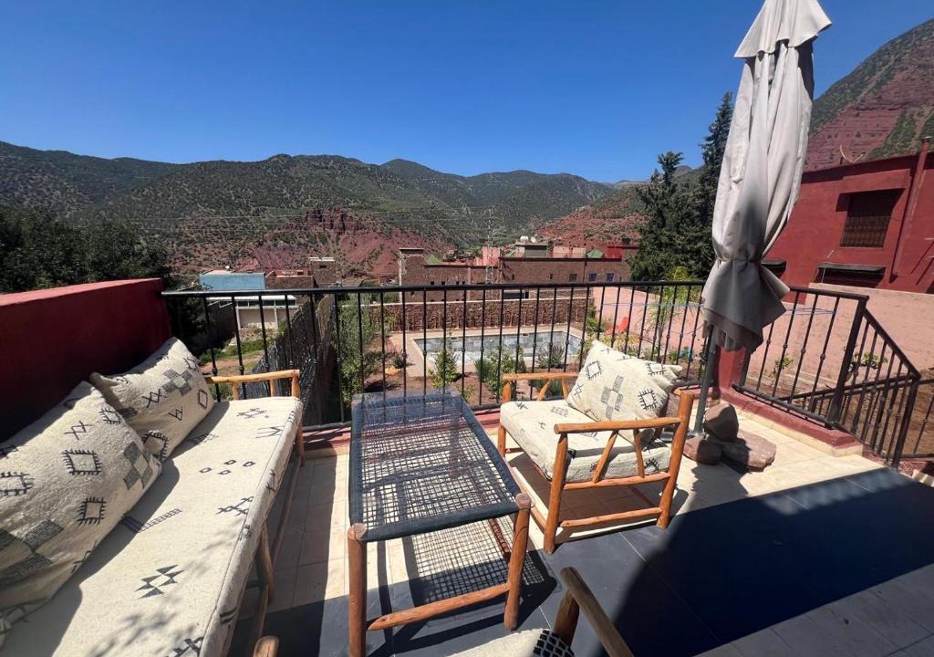 Tnine Ourika Villa | Villa unique en montagne avec piscine