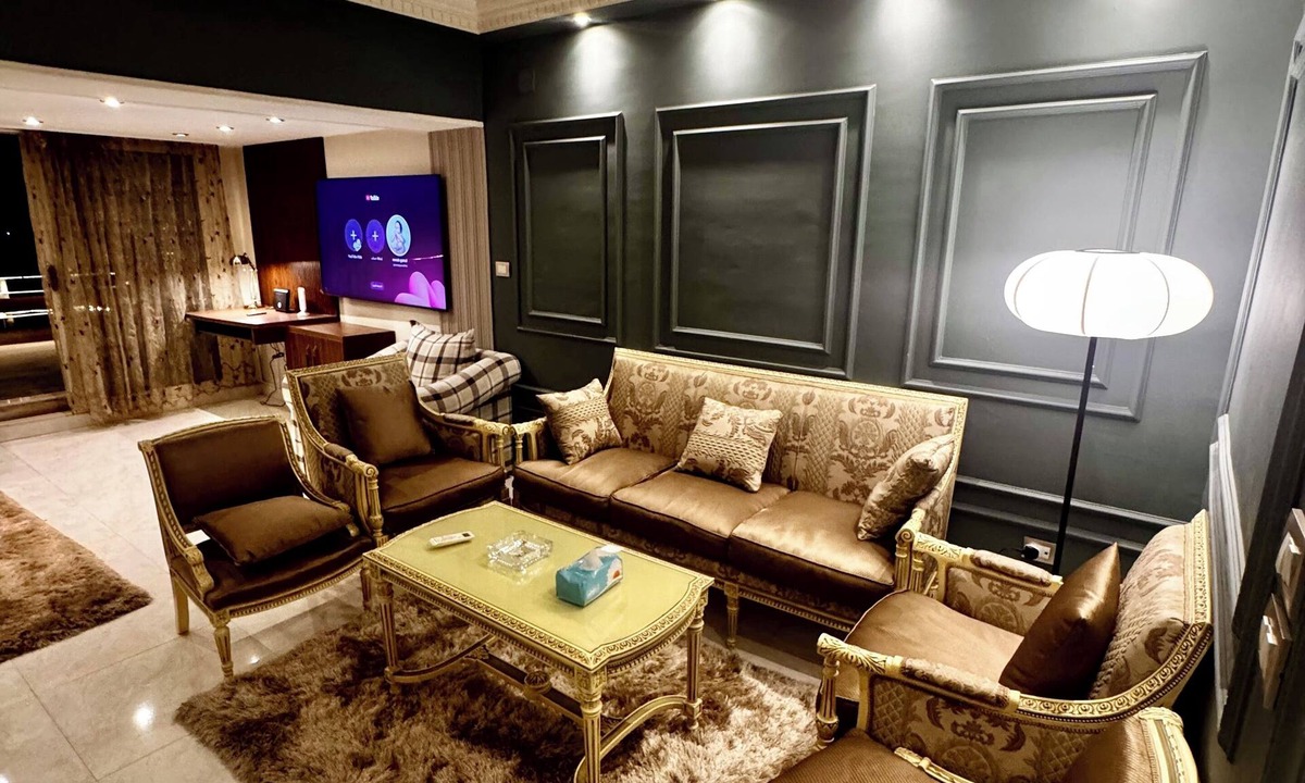 Agouza Apartment | Welcoming 2-bedroom apartment with AC in Giza Governorate