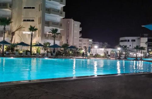 Monastir Apartment | Palm Lake Resort Folla Monastir S+2 vue Piscine