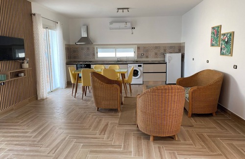 Ben Guerdane House | Villa Frangipani is an oasis of peace on the beach of Sidi Mahrez