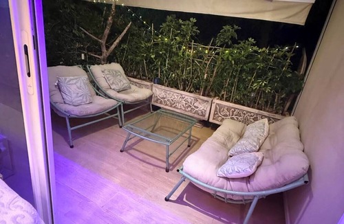 Sidi Rahal Apartment | 2-bedroom apartment with a terrace, garden-level unit, pool, and right on the beach