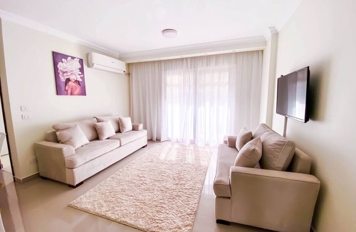 Madinaty Apartment | 2 BR Serviced, Sunny & Modern Apartment in Madinaty with a Private Garden.