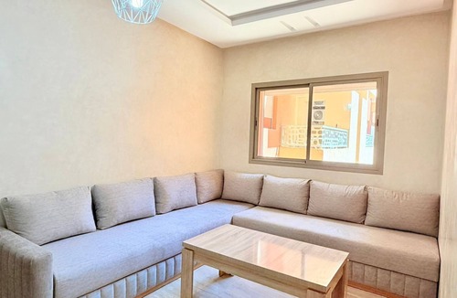 Gueliz Apartment | 2BR Apt with Pool View in City Center