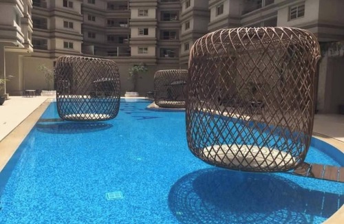 Cairo Apartment | 3 bedroom apartment with pool view in the middle of cairo