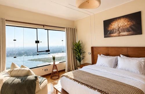Maadi Apartment | 3BR peaceful Maddi Nile View Stays Jacuzzi in Some Units