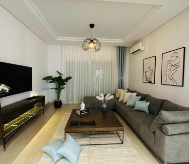 Monastir Apartment | A Luxury 2BR with Big Pools Perfect for Family Summer Escape!