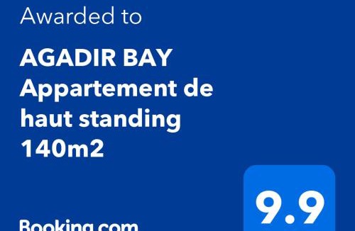 Agadir Bay Apartment | AGADIR BAY Appartement de haut standing 140m2