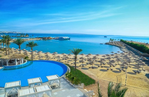 Al Mamsha El Seyahi Resort | All-Inclusive Pool-View Room l Beach Access, Spa, Dining & Evening Entertainment