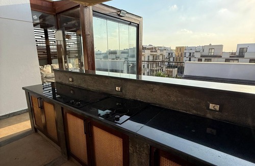 Sheikh Zayed City Apartment | ALSAWAH | Stylish 1BR Rooftop @SODIC-Westown
