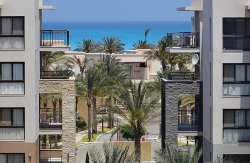 Sidi Abd El-Rahman Apartment | Amazing chalet for rent in Marassi , sea & pool view, close to the beach 2 mins.