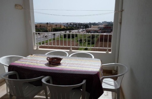 Mahdia Apartment | apartment seen on turquoise sea
