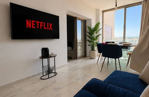Cherrat Apartment | Apartment with a view of the pool in a beachfront residence